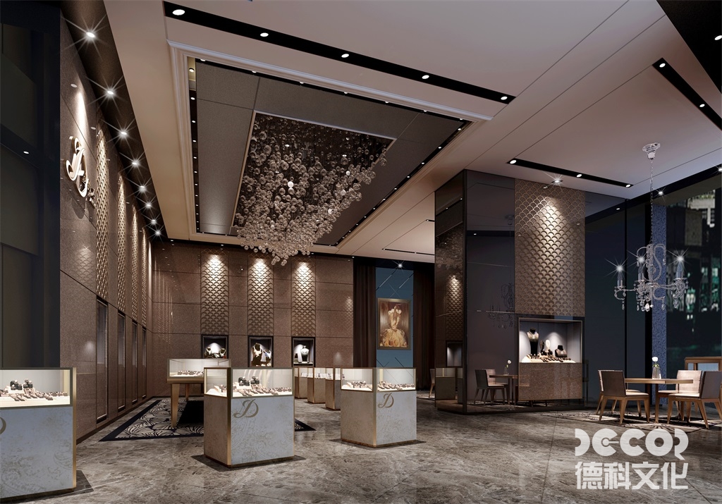 時(shí)尚博物館裝修的不同功能區(qū)的色彩區(qū)分